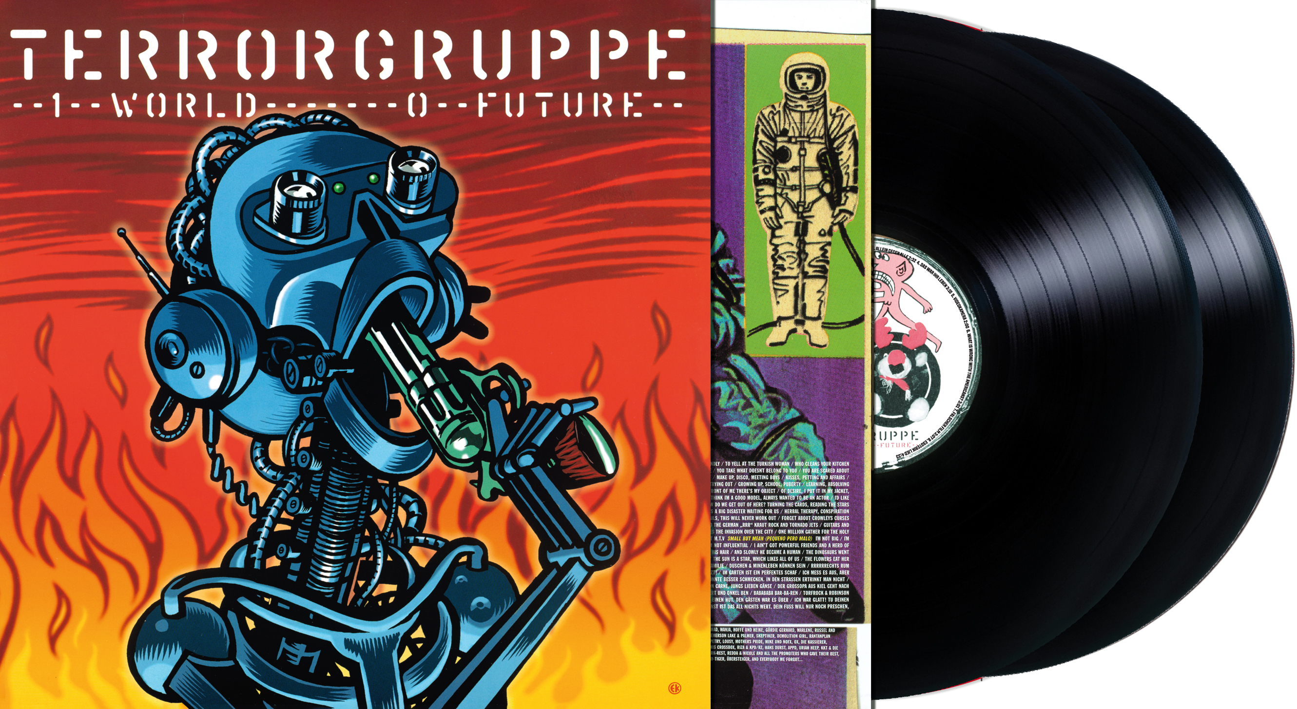 TERRORGRUPPE "1 WORLD, 0 FUTURE" DOLP REISSUE