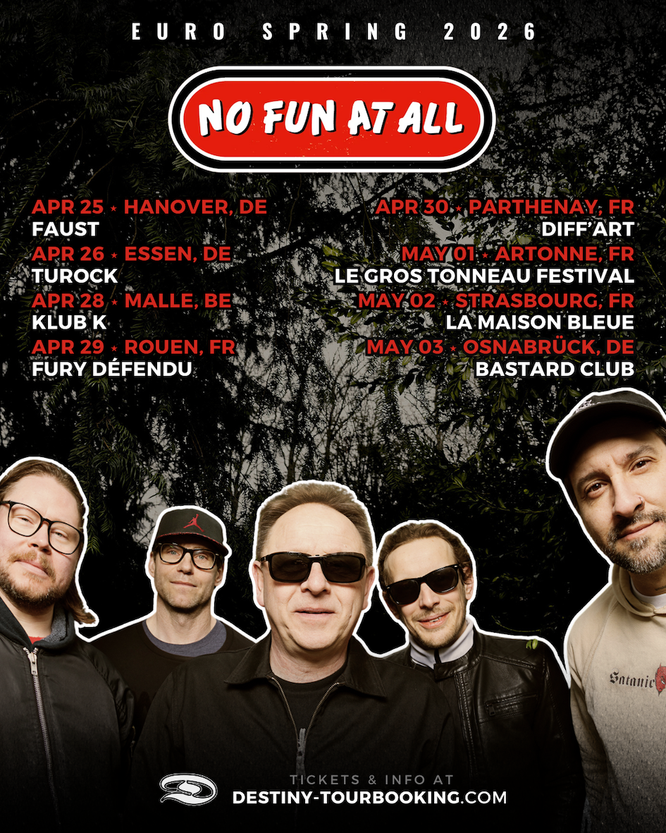 NO FUN AT ALL - SPRING TOUR 2026