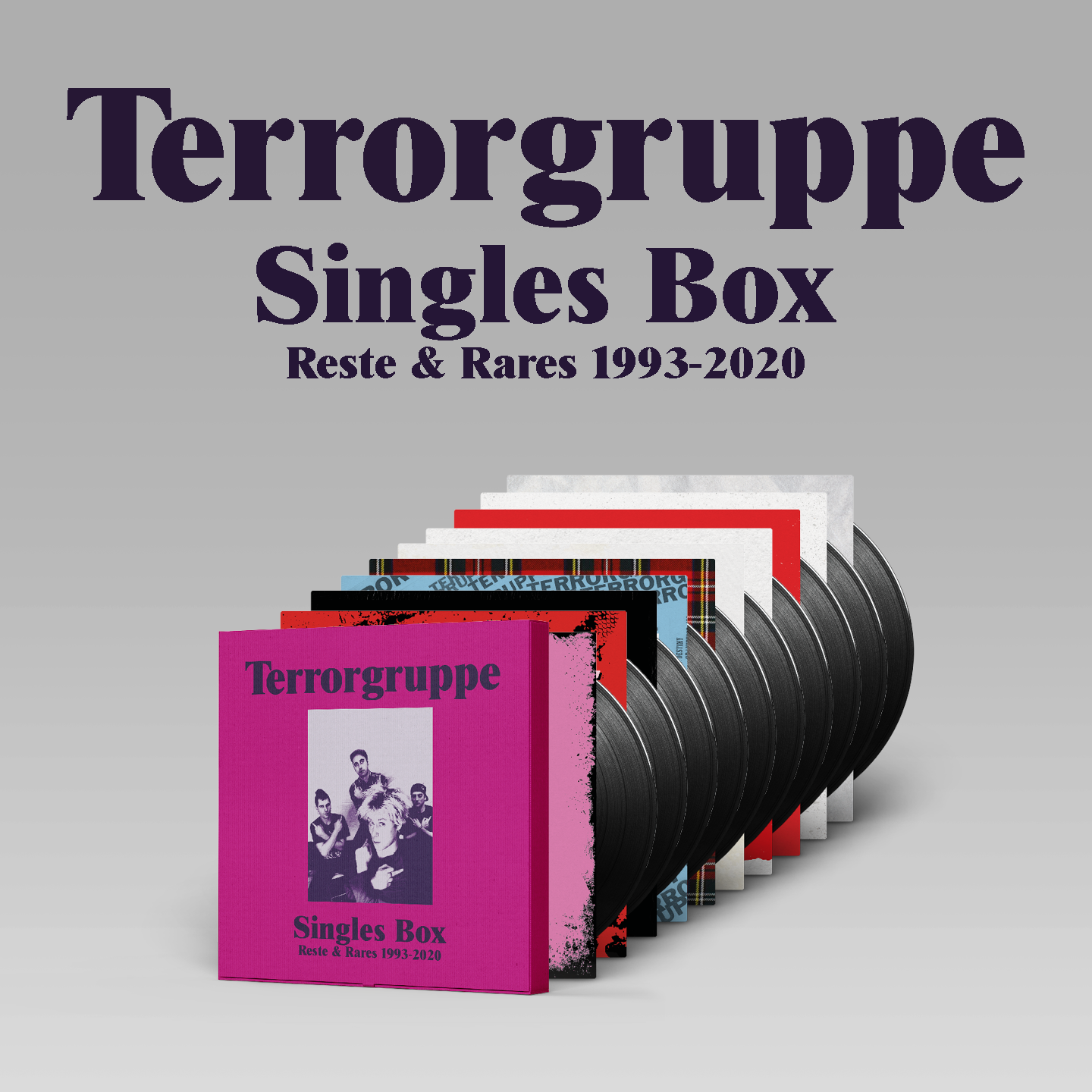 TERRORGRUPPE SINGLES BOX (RESTE & RARES 1993 - 2020)