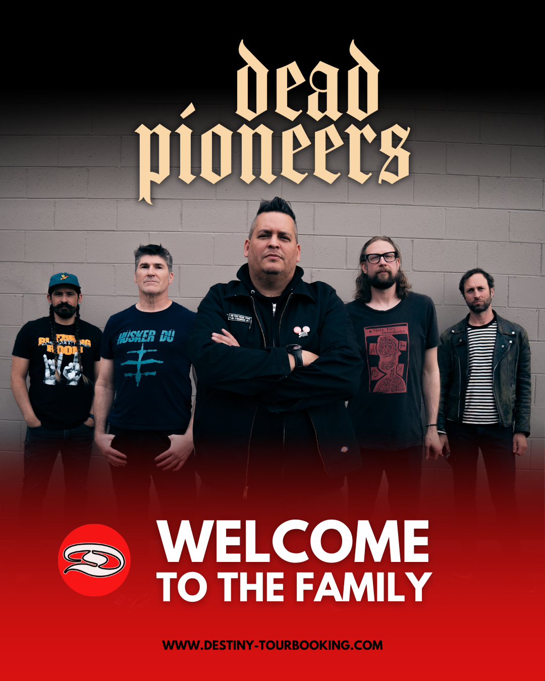 WELCOME TO THE FAMILY, DEAD PIONEERS! 